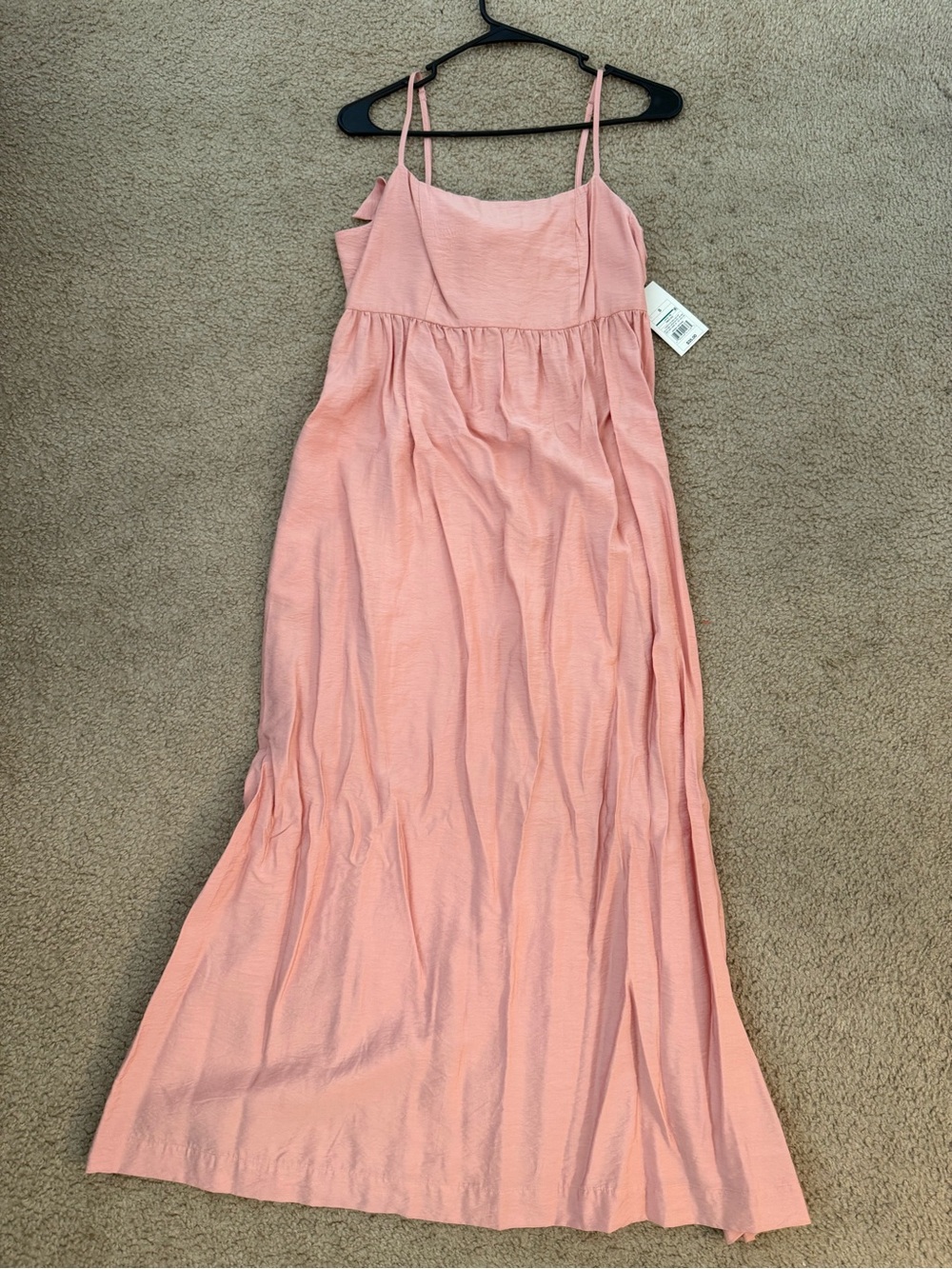 Target Blush Pink Spaghetti-Strap Maxi Dress